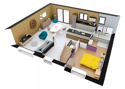 Maison neuve, 114 m²