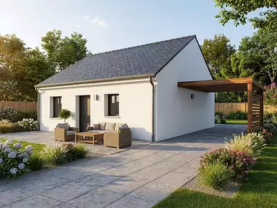 Maison neuve, 73 m²