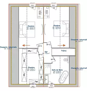 Maison neuve, 90 m²