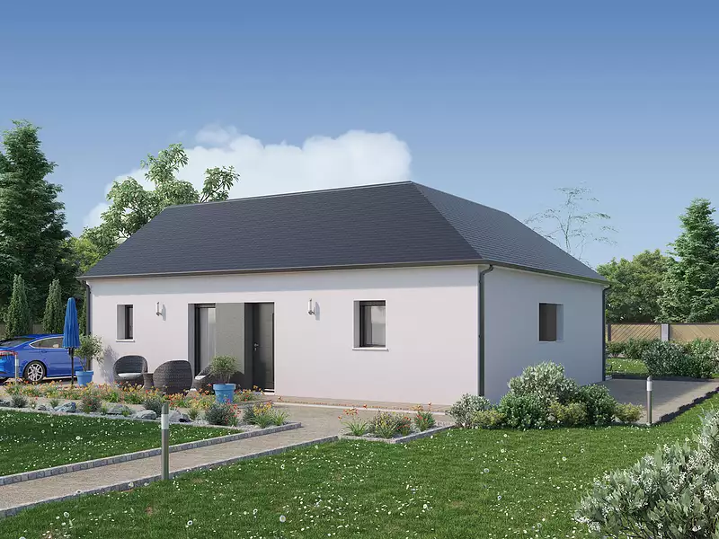 Maison neuve, 78 m² - Helléan (56120)