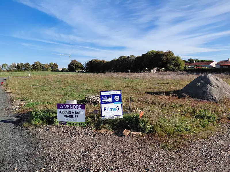 Terrain à bâtir, 445 m² - Saint-Benoist-sur-Mer (85540)