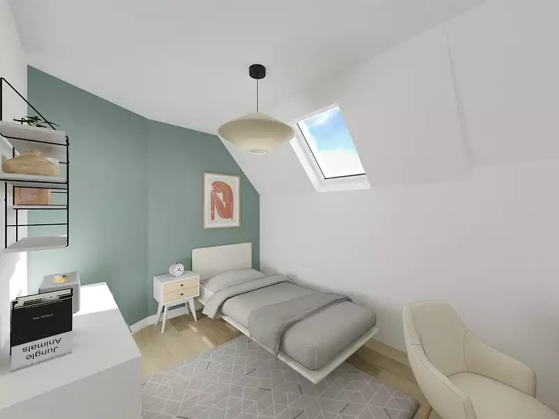 Maison neuve, 88,71 m² - Monchecourt (59234)