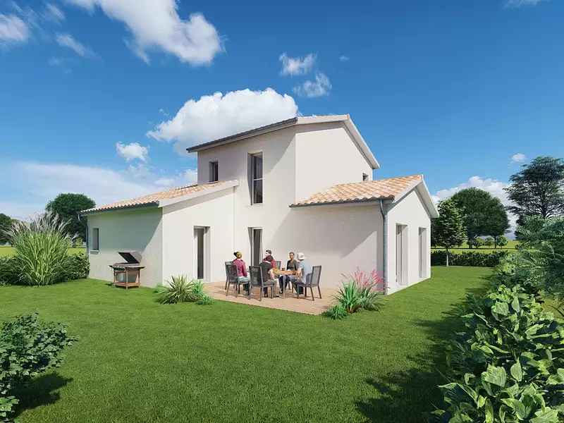 Maison neuve, 80 m² - Garnerans (01140)