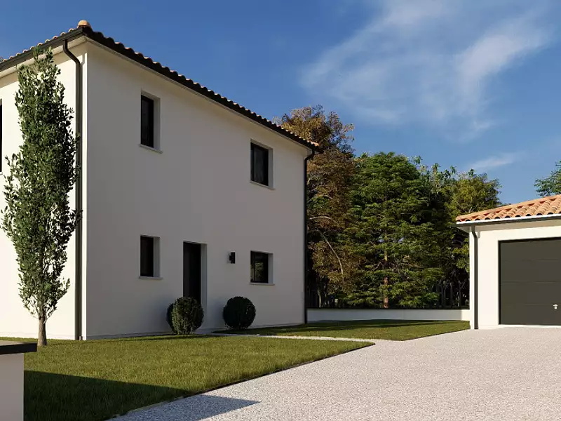 Maison neuve, 120 m² - Le Taillan-Médoc (33320)