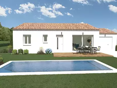 Maison neuve, 83 m²