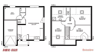 Maison neuve, 87 m²