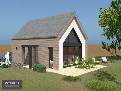 Maison neuve, 77 m²