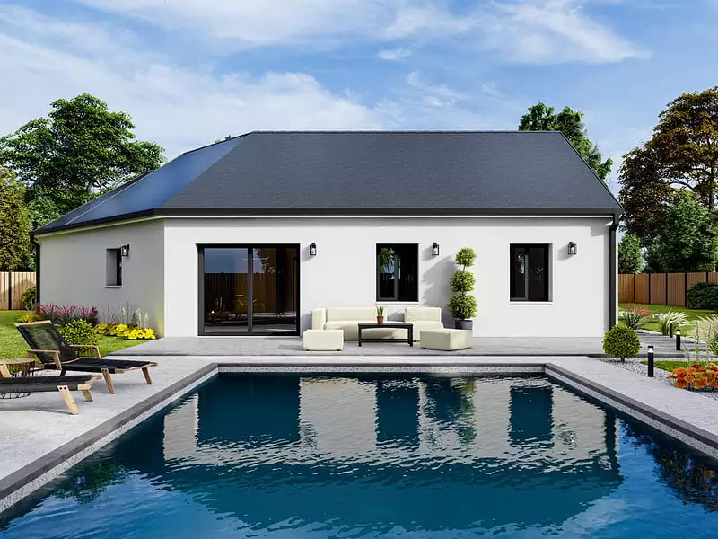 Maison neuve, 82 m² - Soulitré (72370)