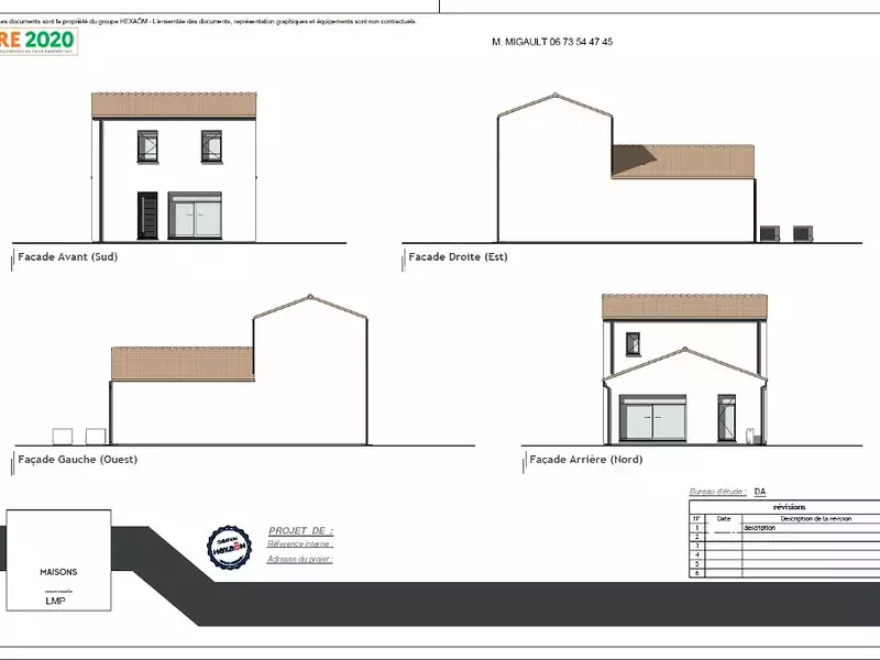 Maison neuve, 90 m² - La Guérinière (85680)