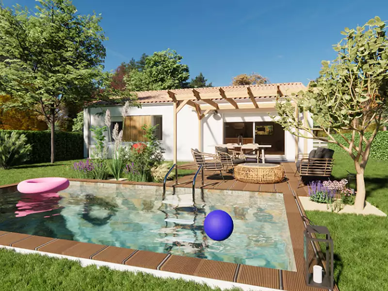 Maison neuve, 62 m² - Vairé (85150)
