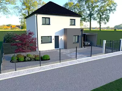 Maison neuve, 104 m²
