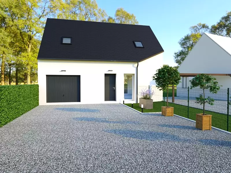 Maison neuve, 90 m² - Montlouis-sur-Loire (37270)