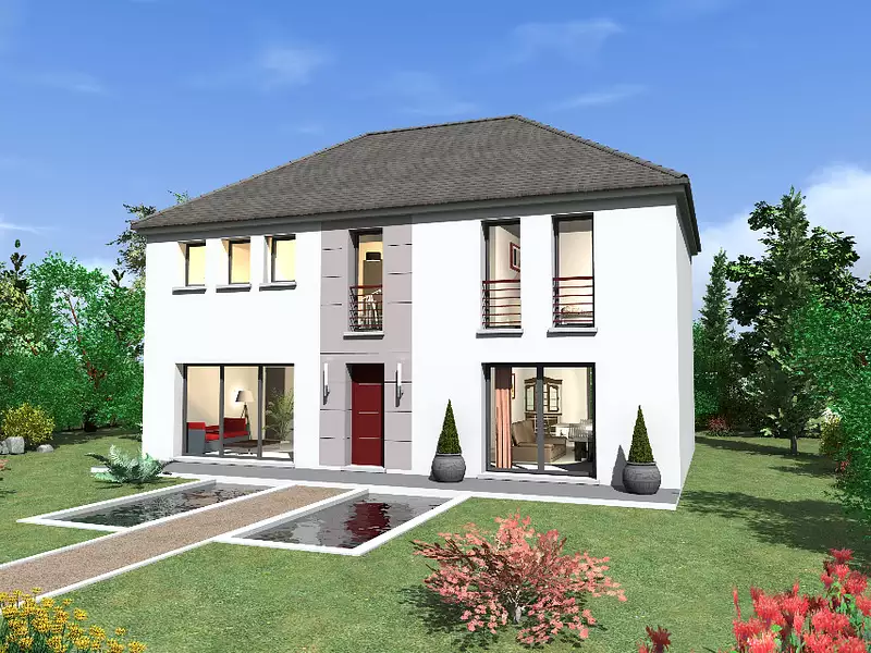 Maison neuve, 150 m² - Valmondois (95760)