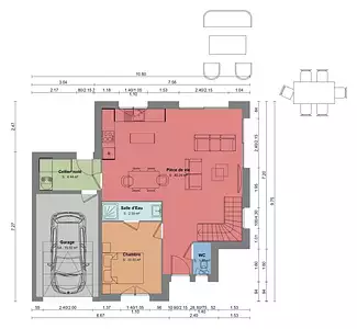 Maison neuve, 100 m²