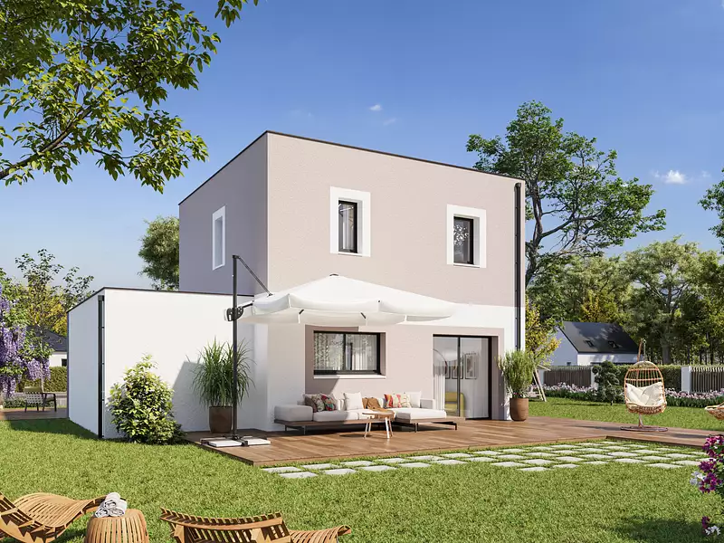 Maison neuve, 90,63 m² - Déville-lès-Rouen (76250)