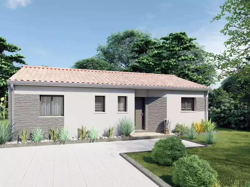 Maison neuve, 84 m² - Belin-Béliet (33830)
