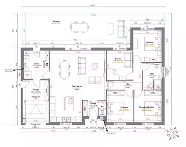 Maison neuve, 121,31 m²
