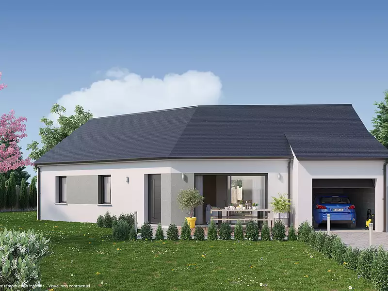 Maison neuve, 83 m² - Meung-sur-Loire (45130)