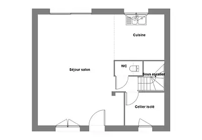 Maison neuve, 86 m²