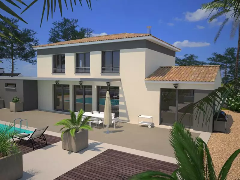 Maison neuve, 110 m² - Saint-Drézéry (34160)