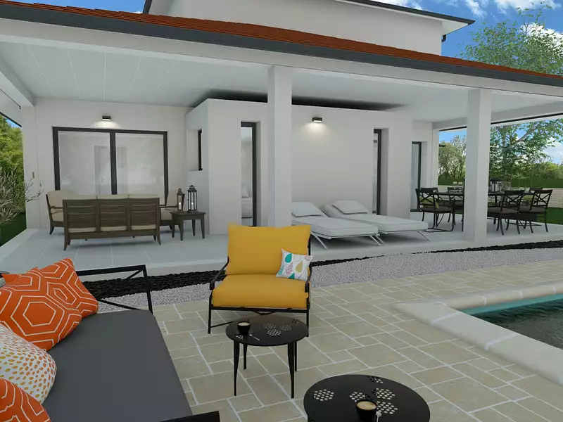 Maison neuve, 133 m² - La Côte-Saint-André (38260)
