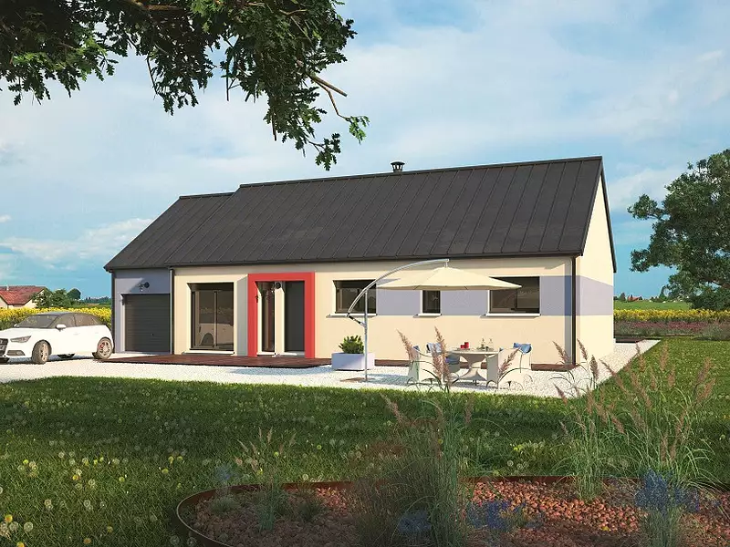Maison neuve, 92 m² - Douville-sur-Andelle (27380)