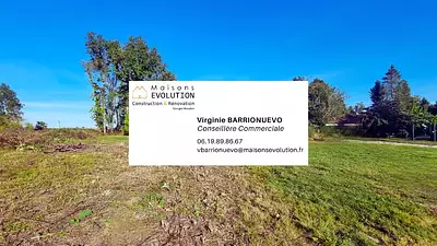 Terrain à bâtir, 640 m²