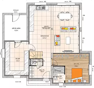 Maison neuve, 140 m²