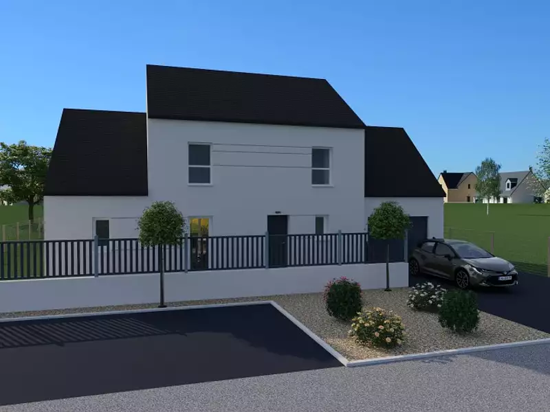 Maison neuve, 127 m² - Mettray (37390)