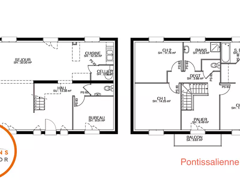 Maison neuve, 119 m² - Remiremont (88200)
