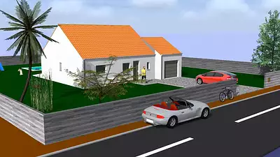 Maison neuve, 70 m²