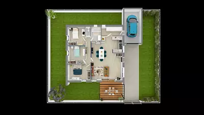 Maison neuve, 90 m²