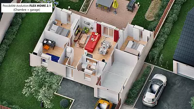 Maison neuve, 48,49 m²