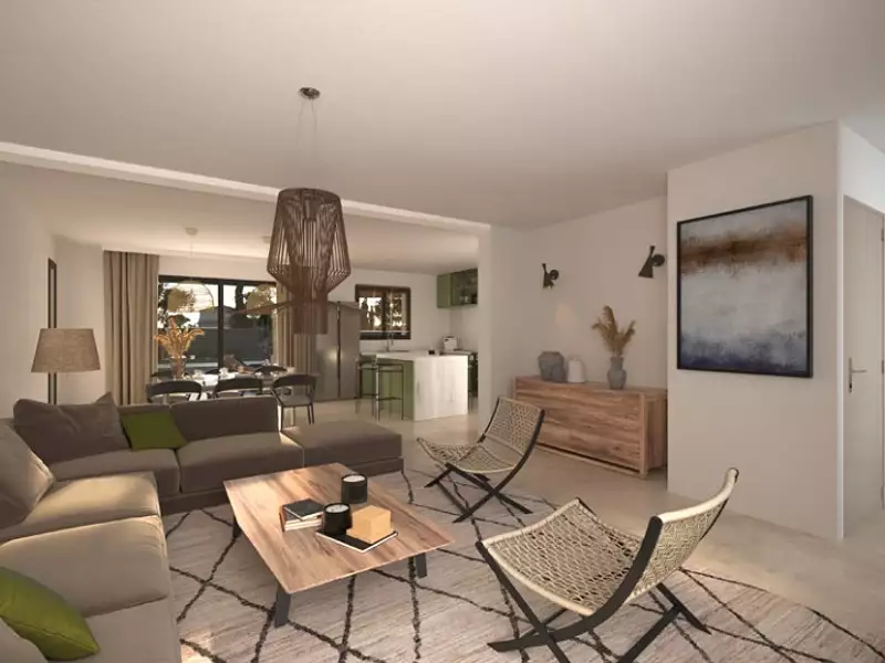 Maison neuve, 105 m² - Marsillargues (34590)