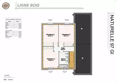 Maison neuve, 70 m²