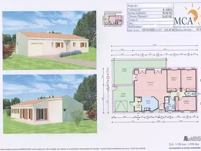 Maison neuve, 90 m²