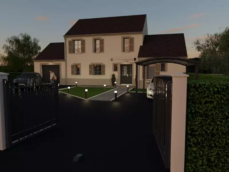 Maison neuve, 120 m² - Boissettes (77350)