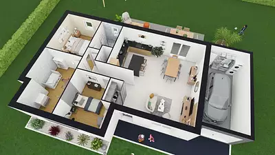 Maison neuve, 80 m²