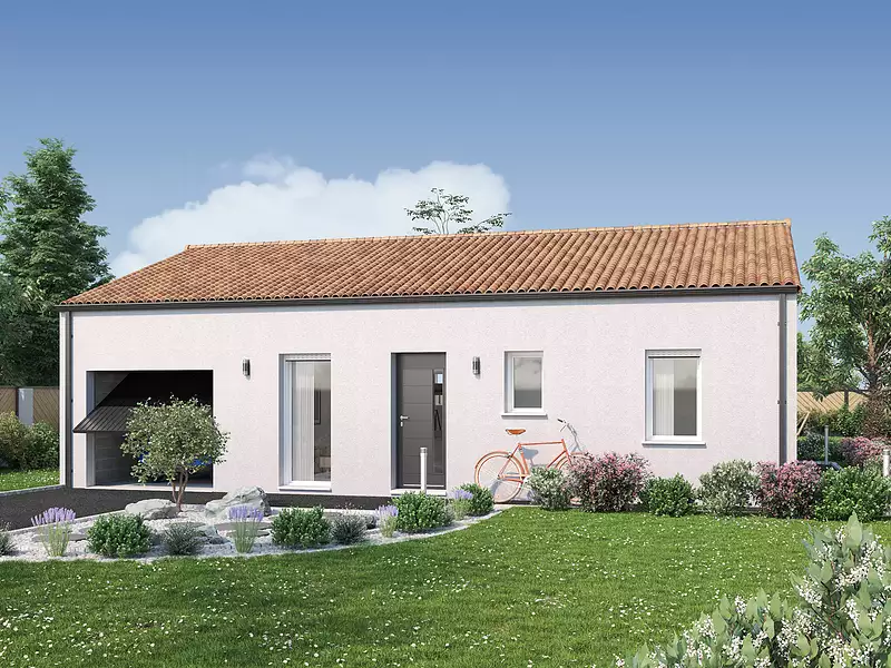 Maison neuve, 74 m² - Bournezeau (85480)