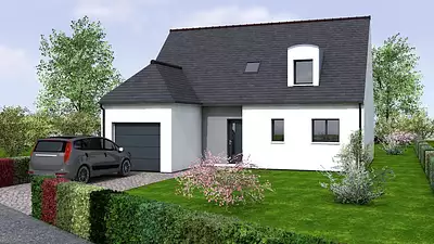 Maison neuve, 95,99 m²