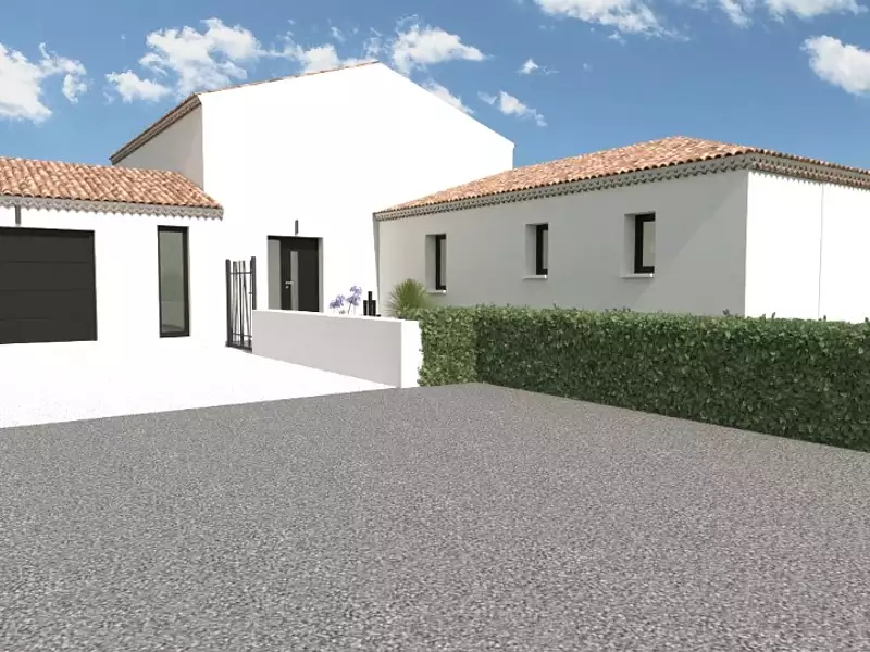 Maison neuve, 136 m² - Vallon-Pont-d'Arc (07150)