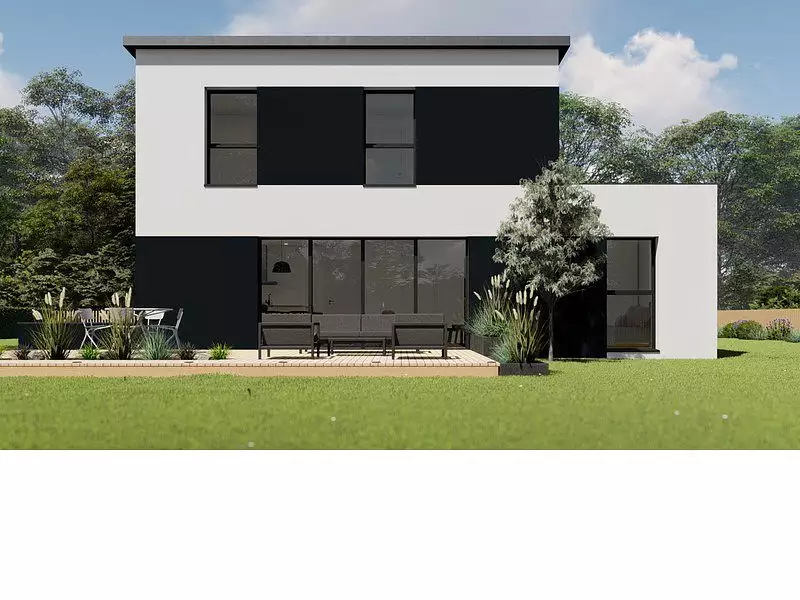 Maison neuve, 90 m² - Saint-Herblain (44800)