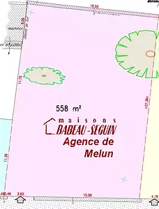 Terrain à bâtir, 558 m²