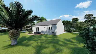 Maison neuve, 63 m²