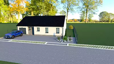 Maison neuve, 100 m²