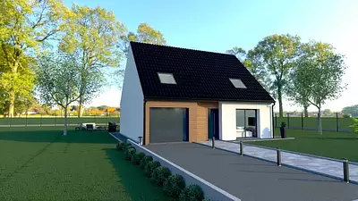 Maison neuve, 95 m²