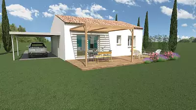 Maison neuve, 64 m²