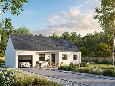 Maison neuve, 68 m²