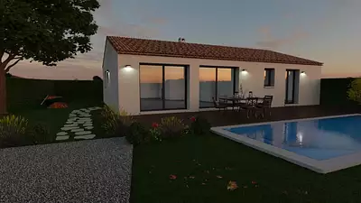 Maison neuve, 100 m²