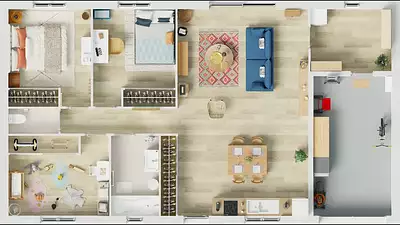 Maison neuve, 83 m²